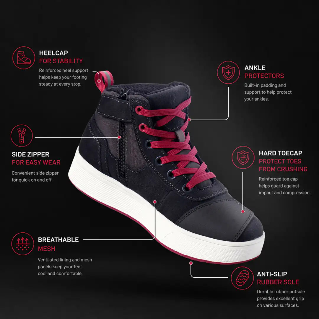 Women Protective Motorcycle Shoes