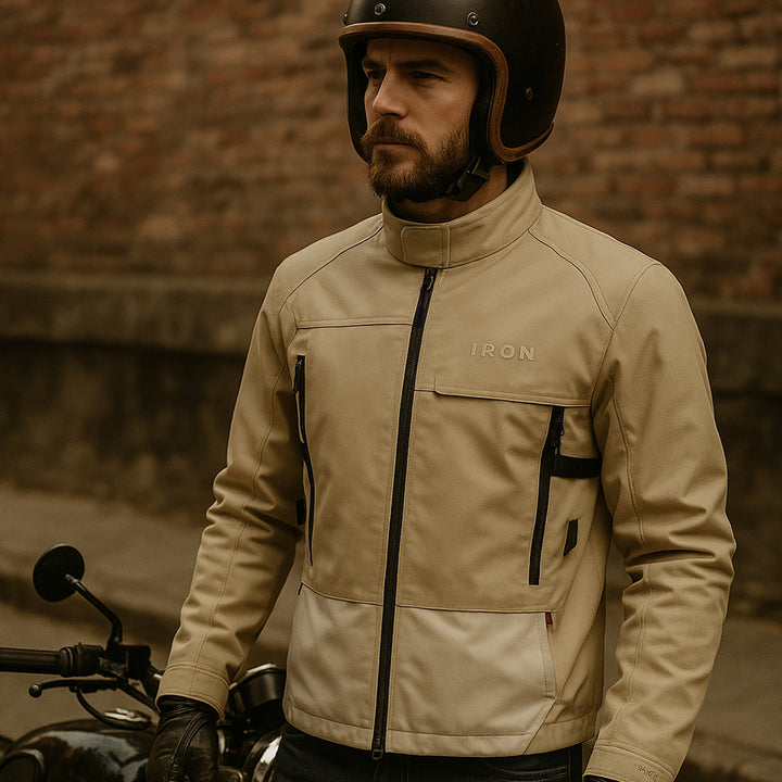 RIDEIRON Spring Summer Mesh Motorcycle Riding Jacket | MJ5007