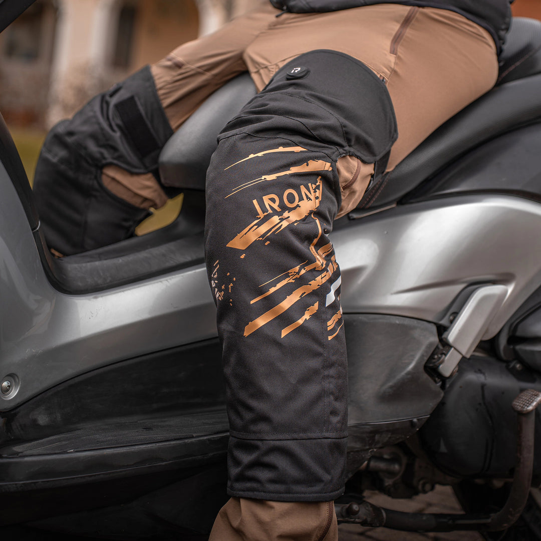 heated knee pads for motorcycle riding