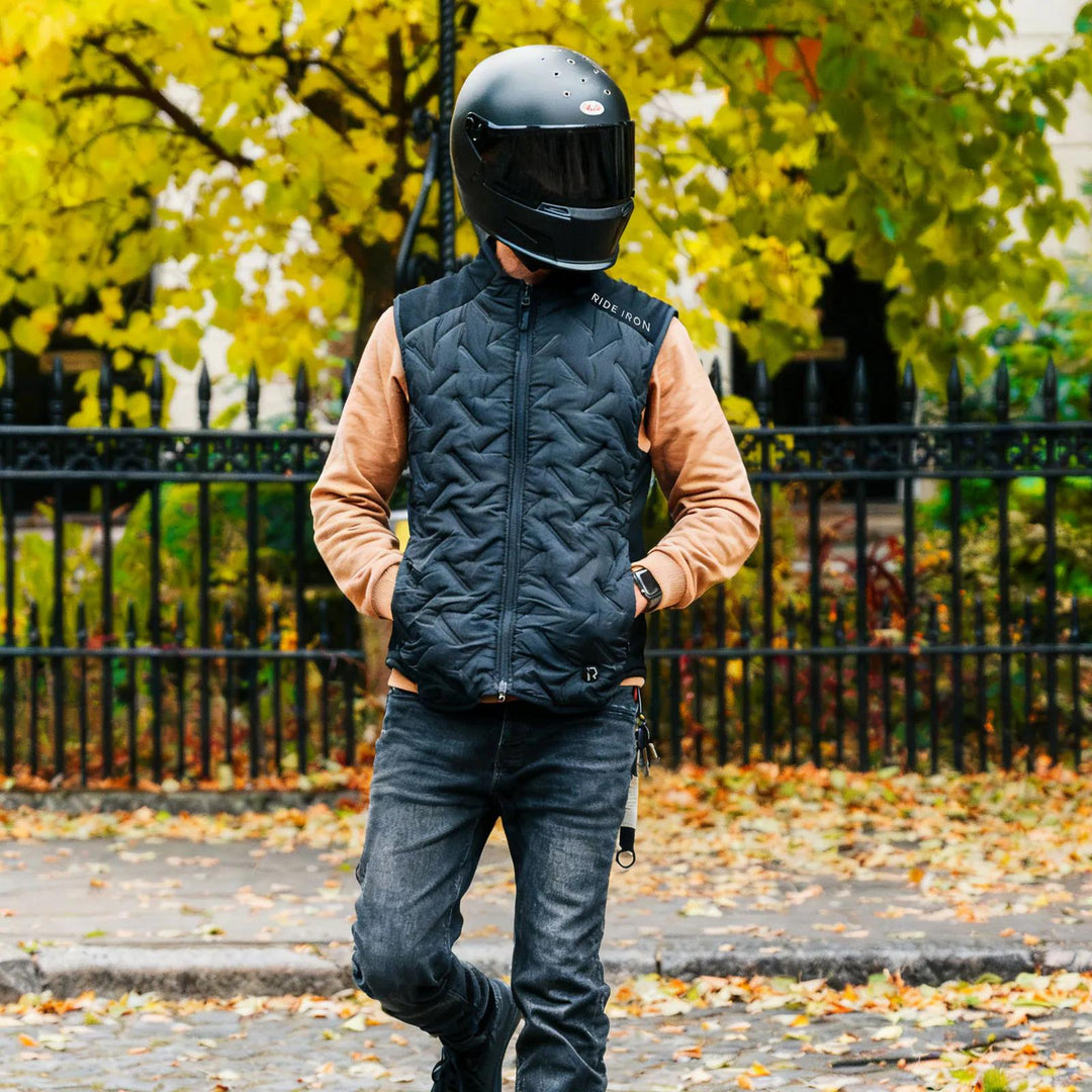 lightweight heated motorcycle vest