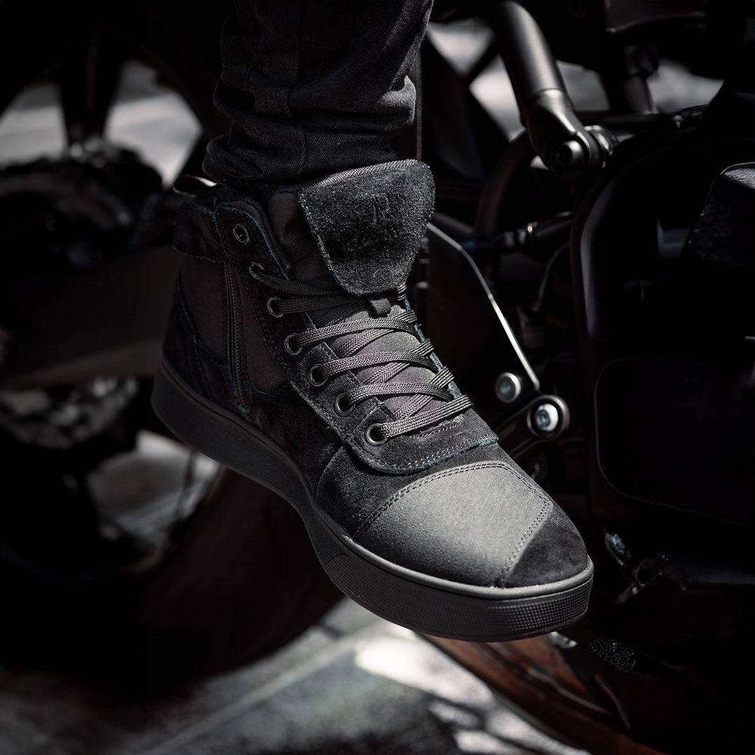 motorcycle shoes with extra height