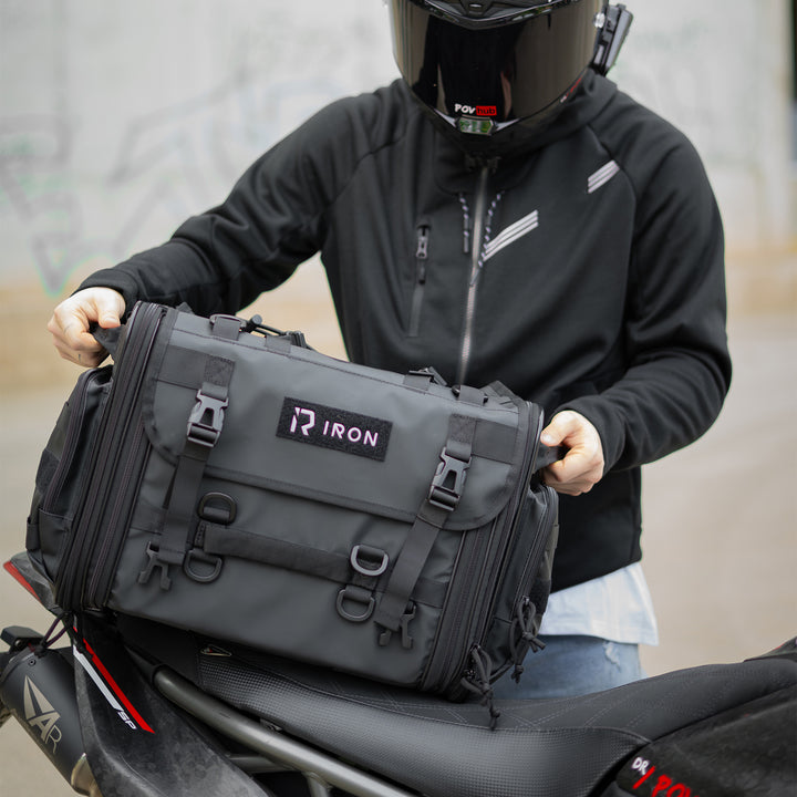 motorcycle waterproof tail bag for touring