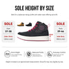 RIDEIRON Street Height Increasing Motorcycle Riding Shoes | MS6002