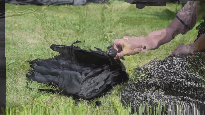 RIDEIRON Expandable Motorcycle Travel Luggage Tail Bag | MB8001