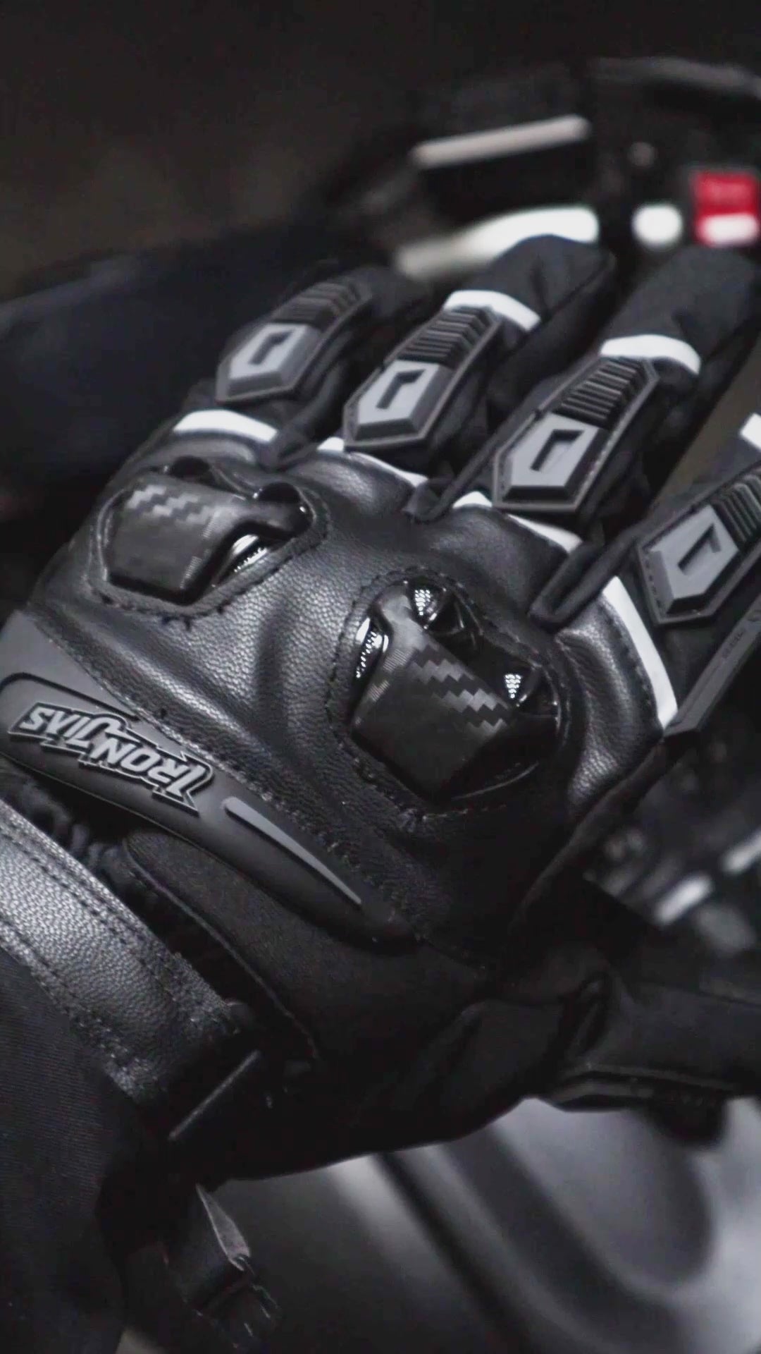 RIDEIRON Waterproof Heated Motorcycle Gloves JIA13H