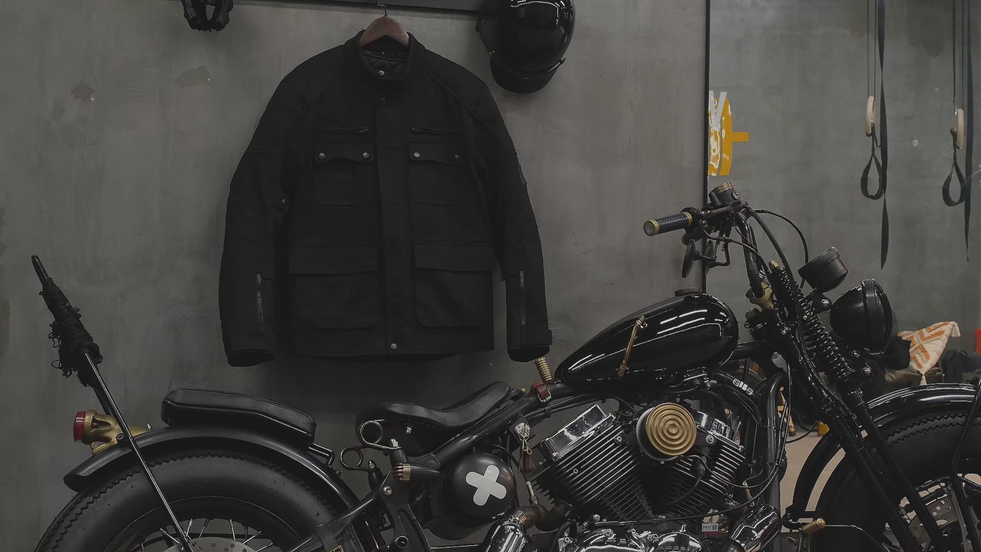 RIDEIRON Vintage Armored Protective Riding Jacket