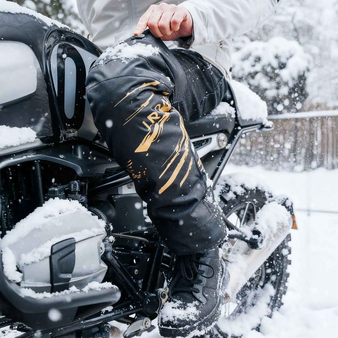 RIDEIRON Rechargeable Waterproof Heated Motorcycle Knee Pads | MA9001H