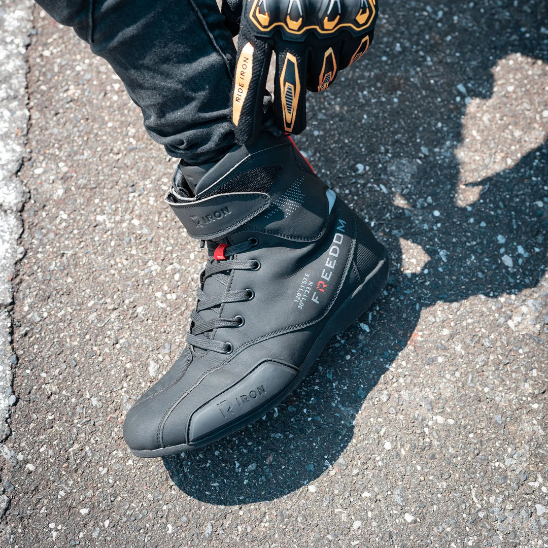 RIDEIRON Street Racing Motorcycle Riding Boots | MS6007