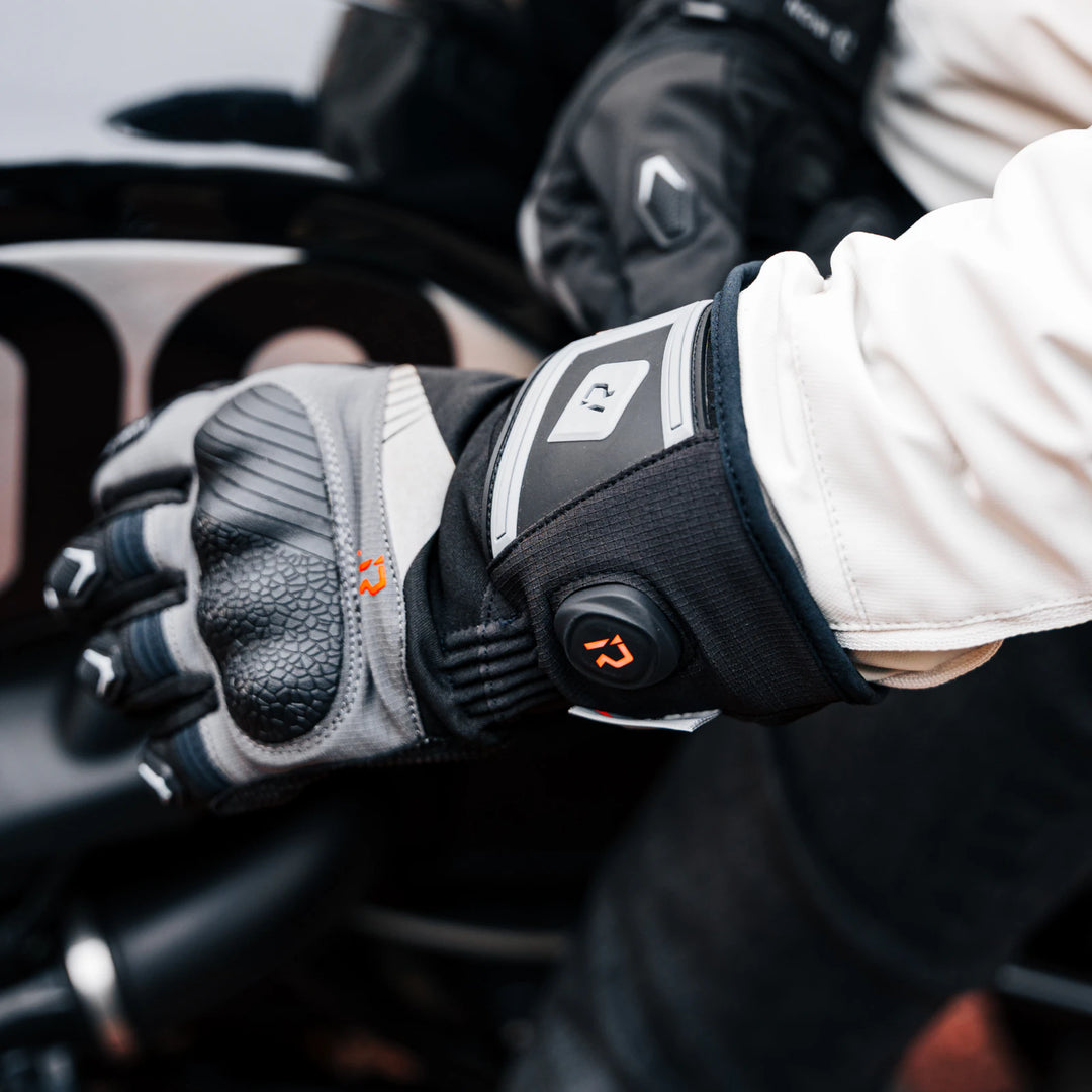 RIDEIRON Winter Waterproof Rechargeable Smart Heated Motorcycle Gloves | MG7501H