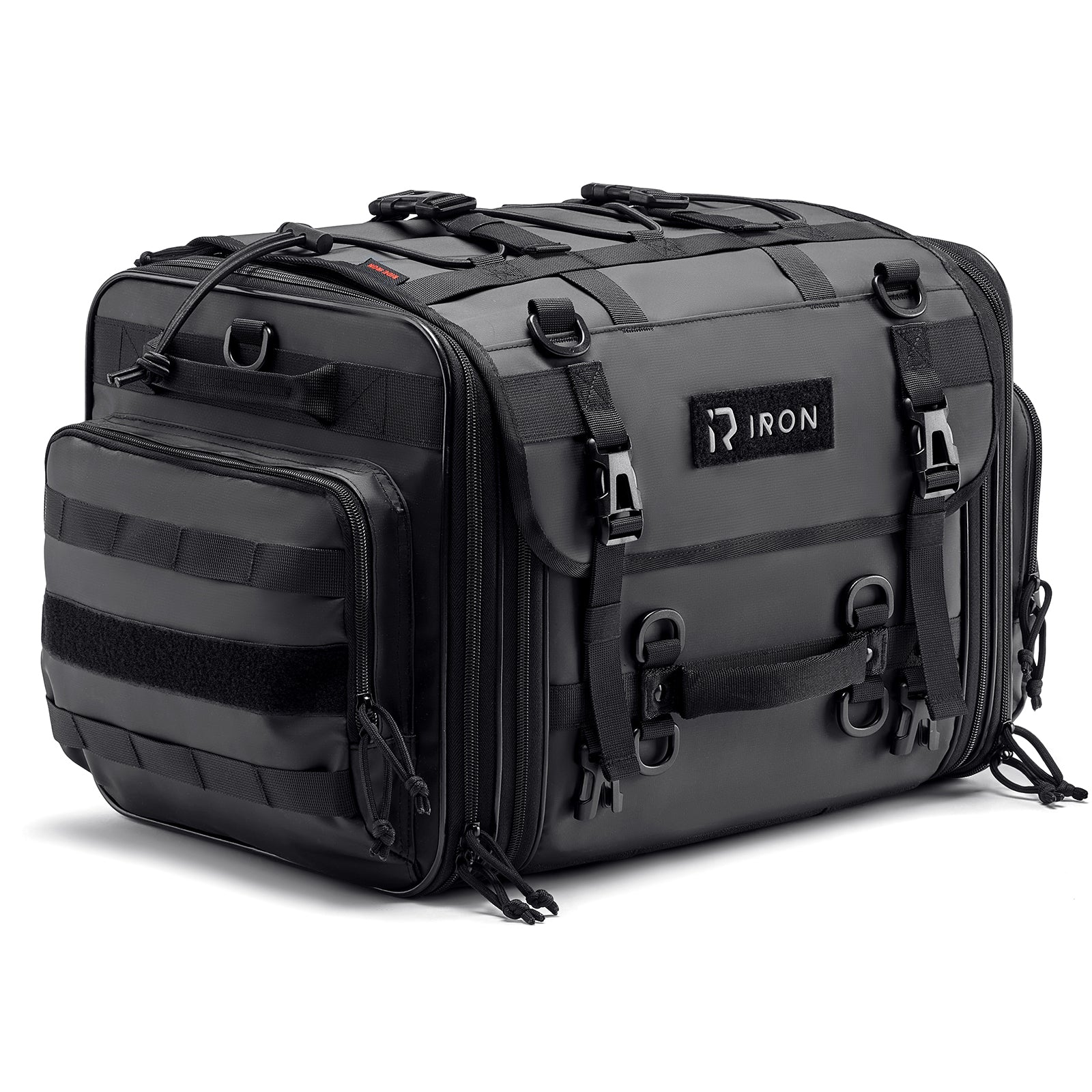 RIDEIRON Expandable Motorcycle Travel Luggage Tail Bag | MB8001