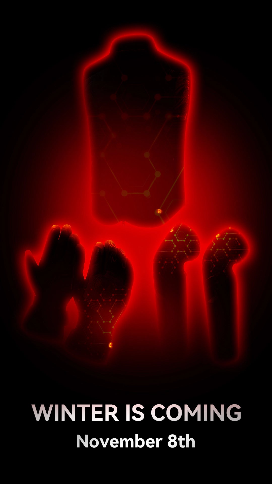 winter heated gloves
